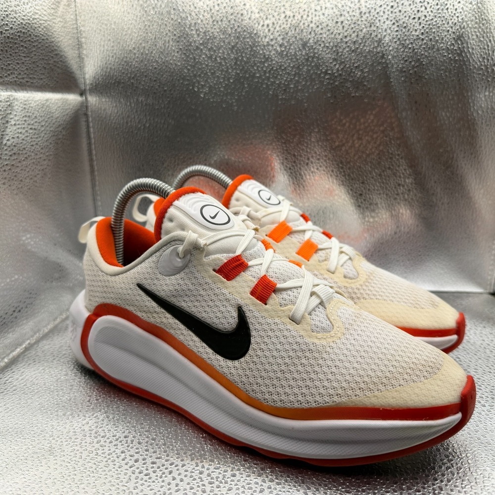 Size 5.5Y Nike Infinity Flow GS White Picante Red Tart Running Shoes FD6058-101